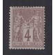 FRANCIA 1877 Yv 88 ESTAMPILLA NUEVA CON GOMA 5 €